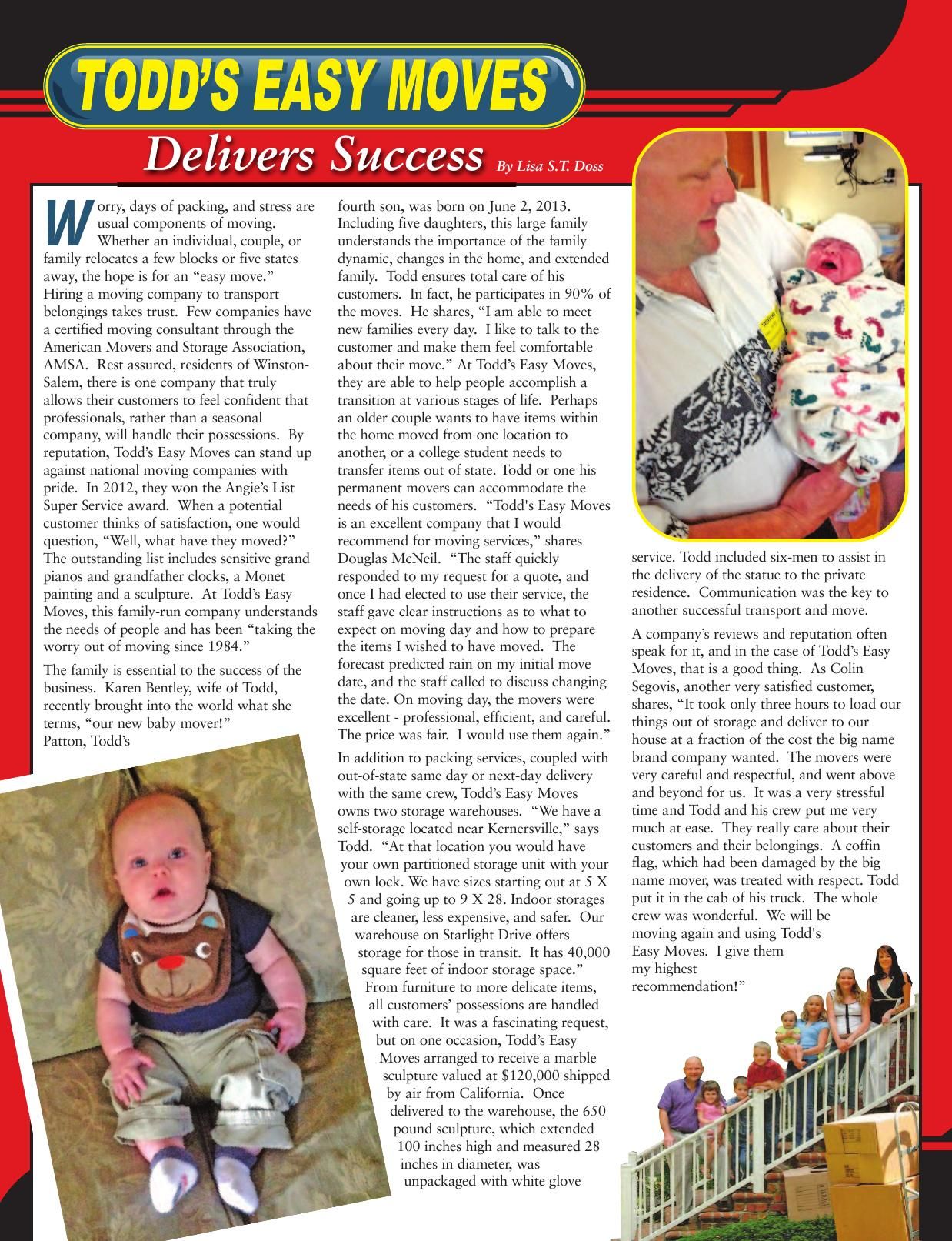 Forsyth Mags Article - Delivers Success